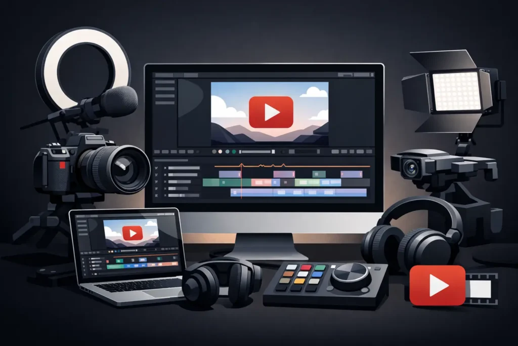 Cómo elegir un equipo de edición de vídeos YouTube
