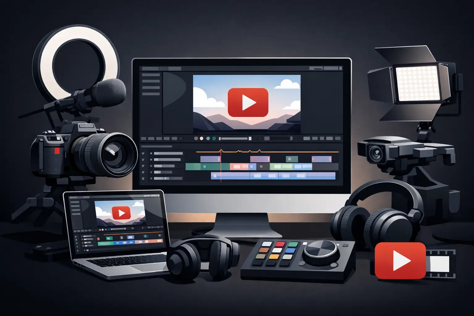 Cómo elegir un equipo de edición de vídeos YouTube