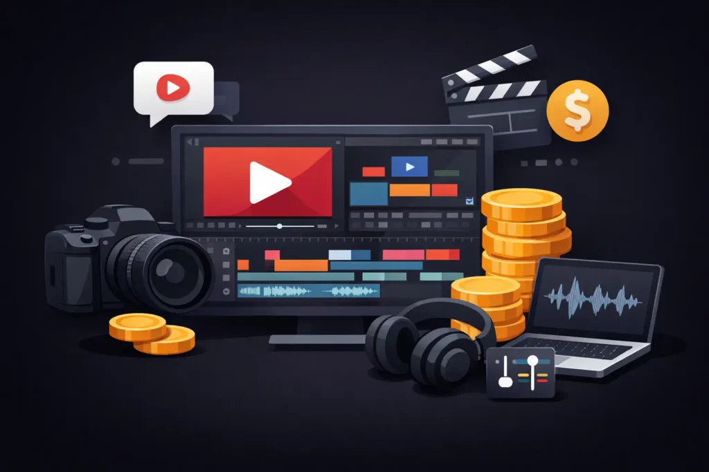 Cuánto cuesta un editor de vídeo para YouTube