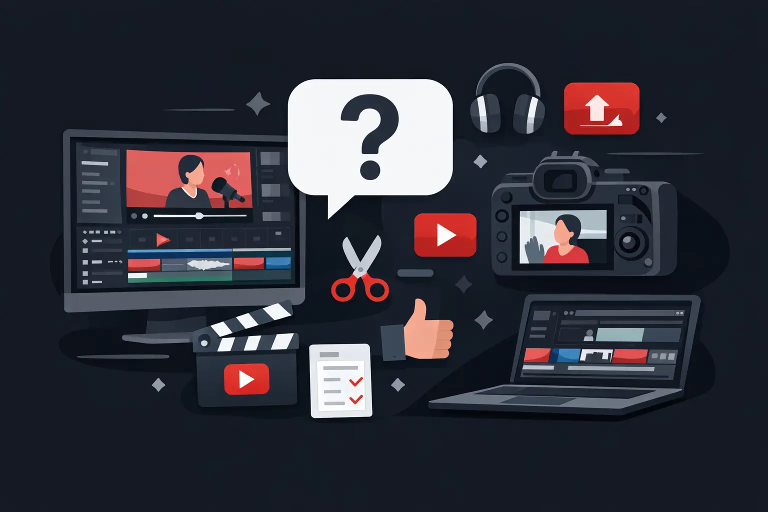 Preguntas para contratar un editor de YouTube